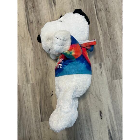 Giant Jumbo 30" Peanuts Snoopy Sitting Version BIG Plush Toy Cedar Fair - Picture 4 of 6